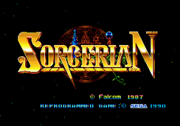 Sorcerian (English) Title Screen